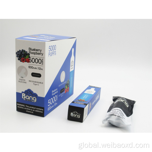 Wholesale Rechargeable Vape Bar Bang 5000Puff E-Cigarettes